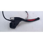 Спирачка с прекъсвач за двигателя и кабел с букса