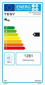 Електрически бойлер BelliSlimo 100, 2200W
