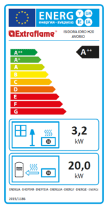 Пелетна камина ISIDORA IDRO H20, 25.3kW