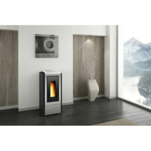 Пелетна камина MEGAN IDRO STEEL, 12kW*