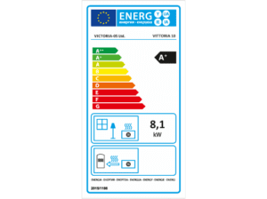 Пелетна камина VITTORIA 10, 8.1kW*