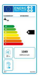 Бойлер ЕЛДОМ 80 3kW (с интелигентно Wi-Fi управление)