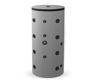 Буферен съд 300л (една серпентина) неемайлиран