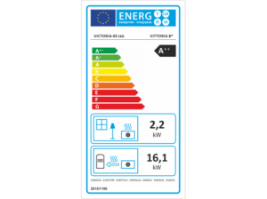 Пелетна камина Виттория В*, 2.2kW**
