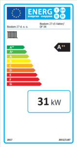 Пелетен котел BIODOM 27 C5, 34kW